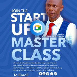 START UP MASTERCLASS READINESS